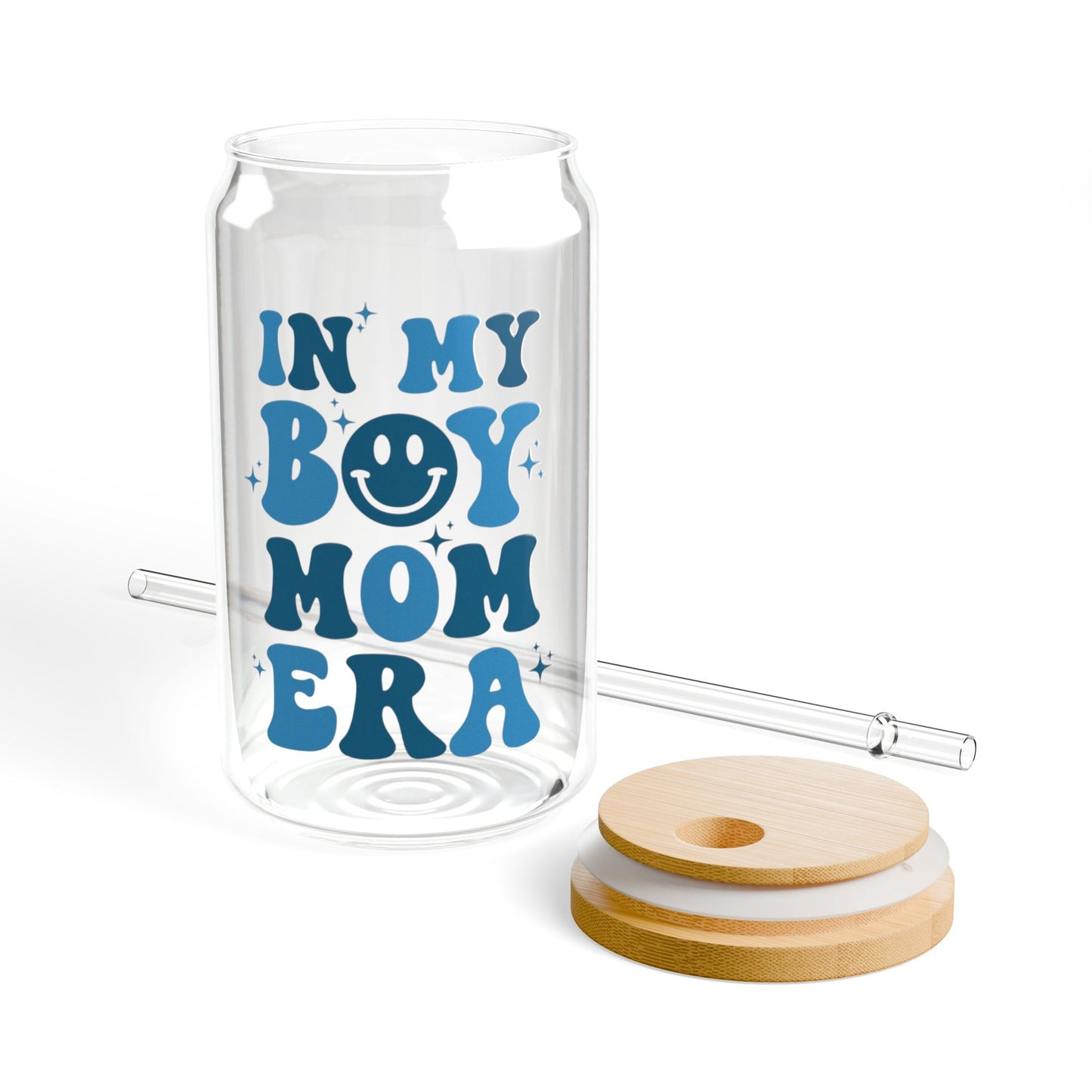 Glassware Sipper Glass - In My Boy Mom Era - Eco-Friendly