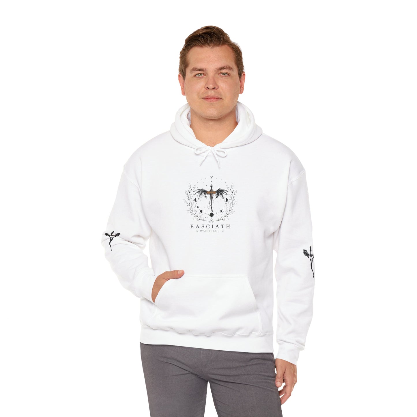 Basgiath War College Hoodie – Fourth Wing | Dragon Rider | Riders Quadrant
