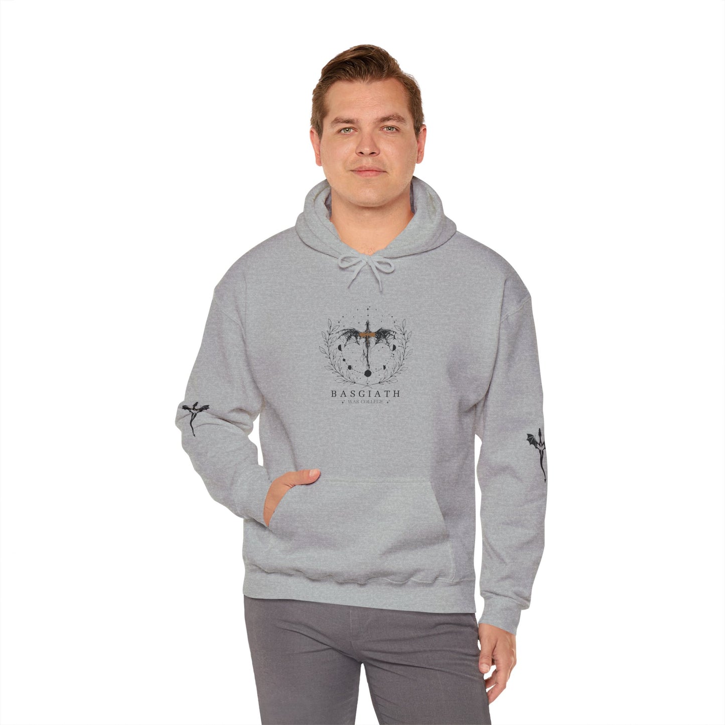 Basgiath War College Hoodie – Fourth Wing | Dragon Rider | Riders Quadrant
