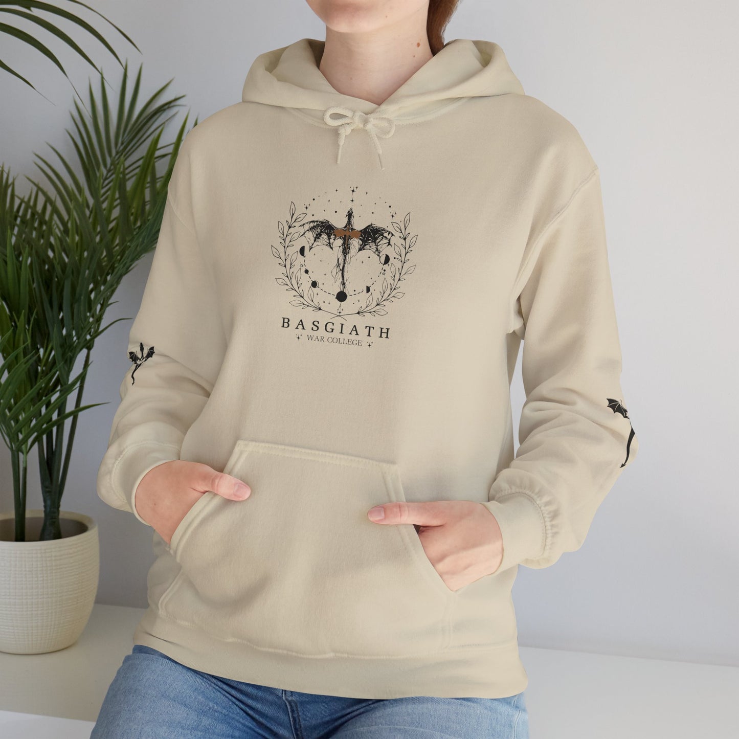 Basgiath War College Hoodie – Fourth Wing | Dragon Rider | Riders Quadrant