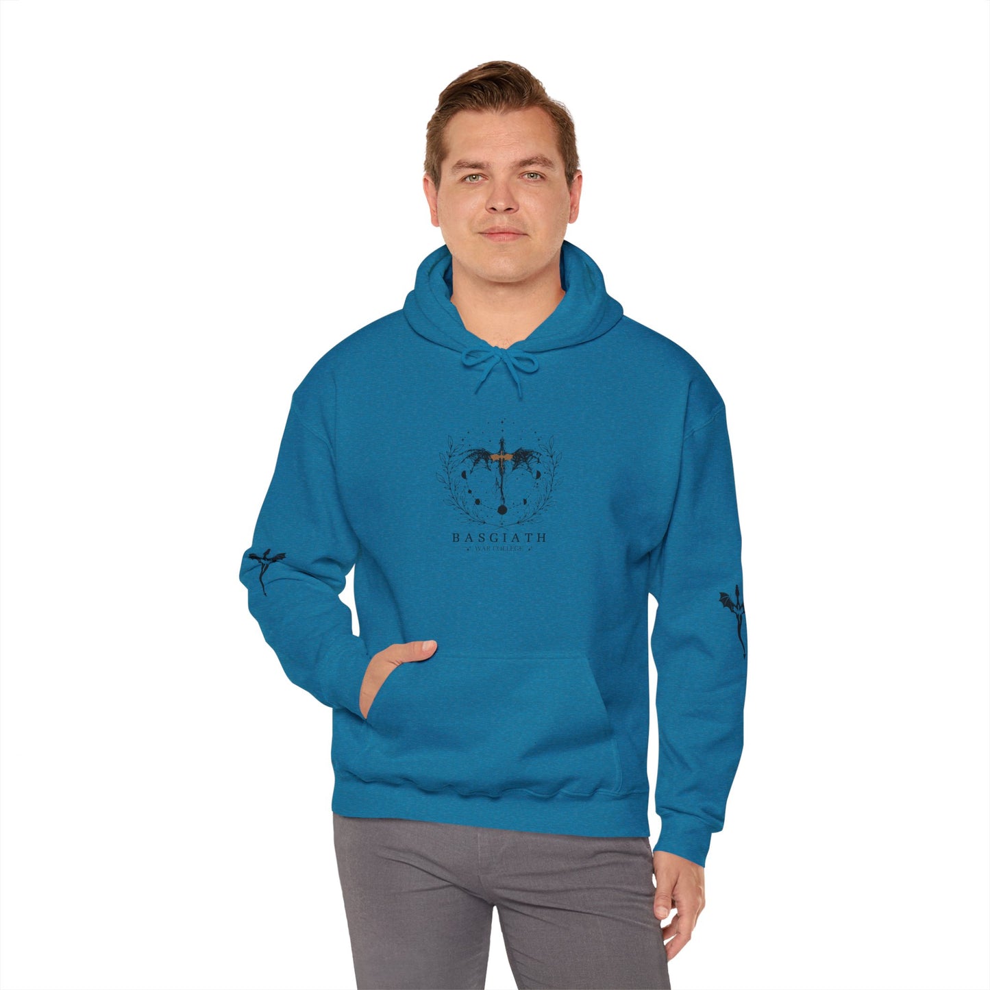 Basgiath War College Hoodie – Fourth Wing | Dragon Rider | Riders Quadrant