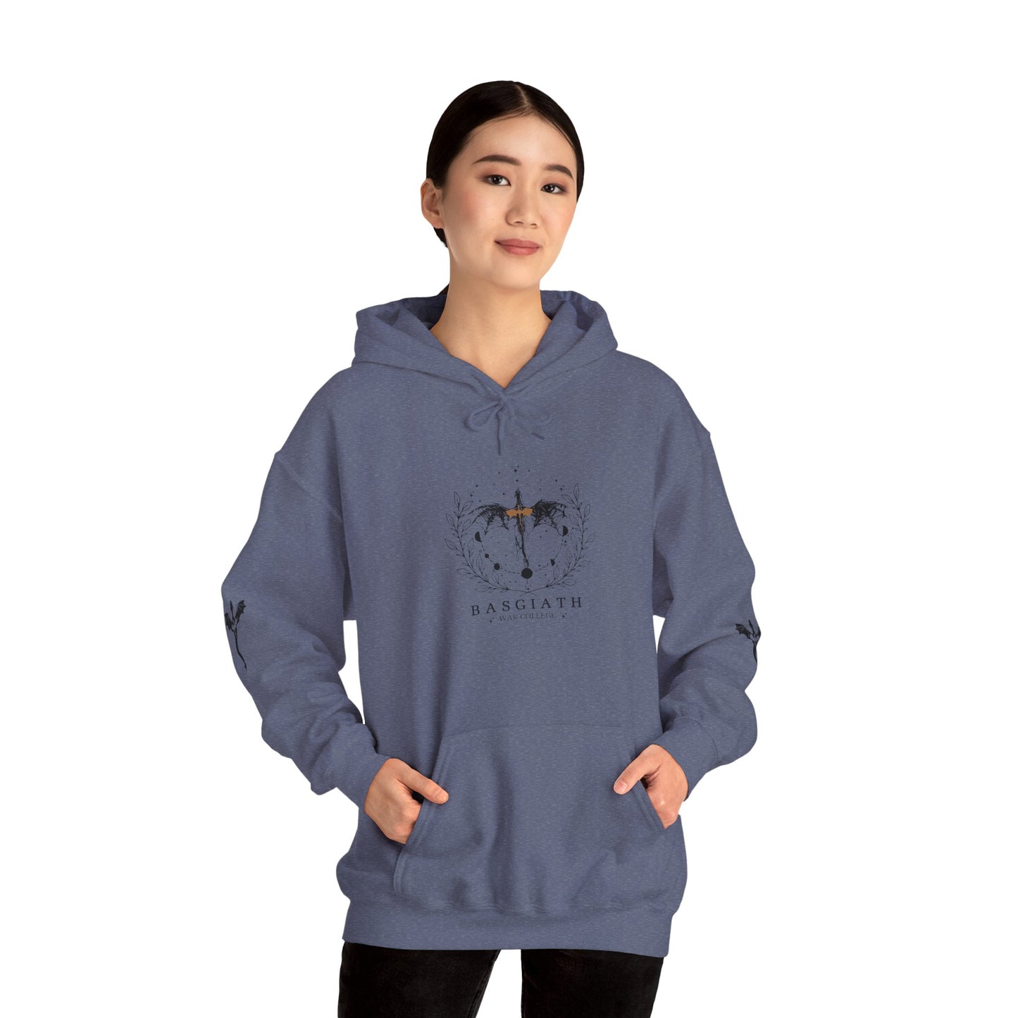 Basgiath War College Hoodie – Fourth Wing | Dragon Rider | Riders Quadrant
