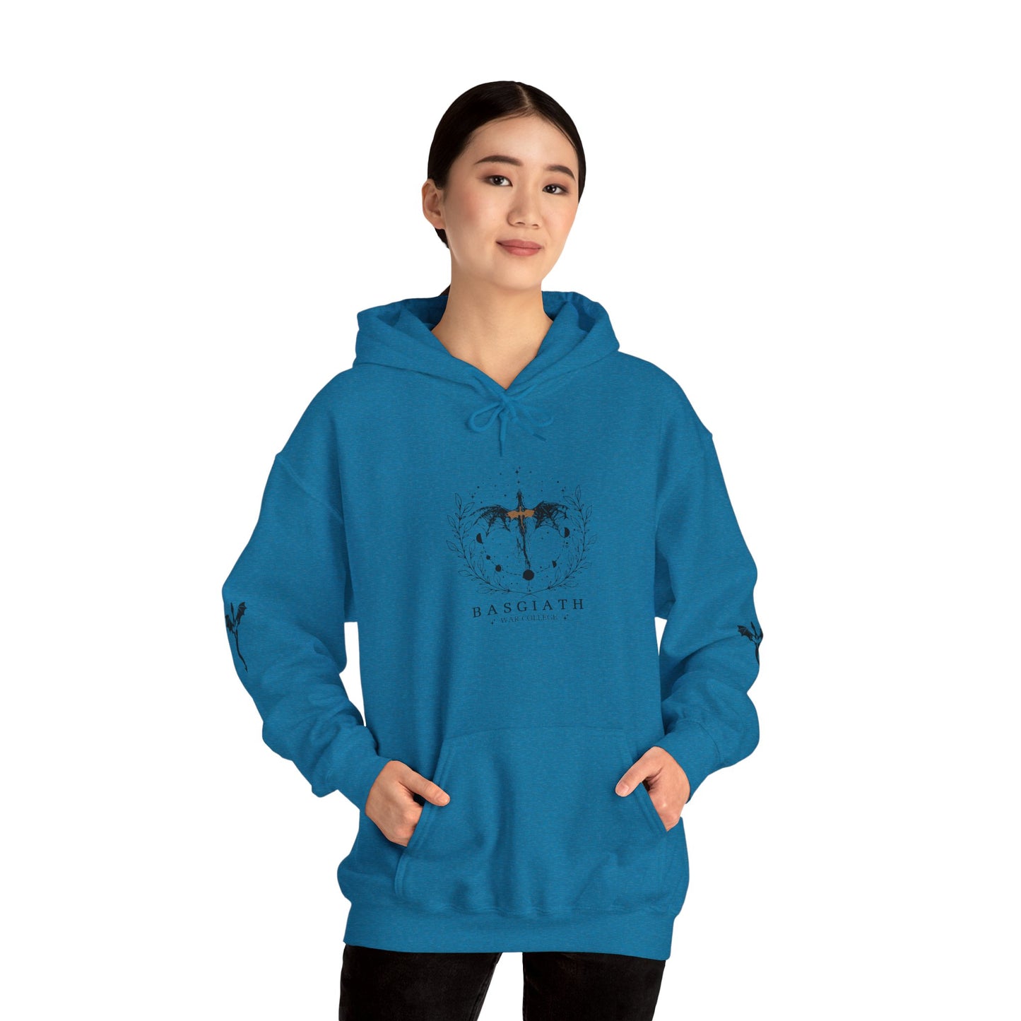 Basgiath War College Hoodie – Fourth Wing | Dragon Rider | Riders Quadrant