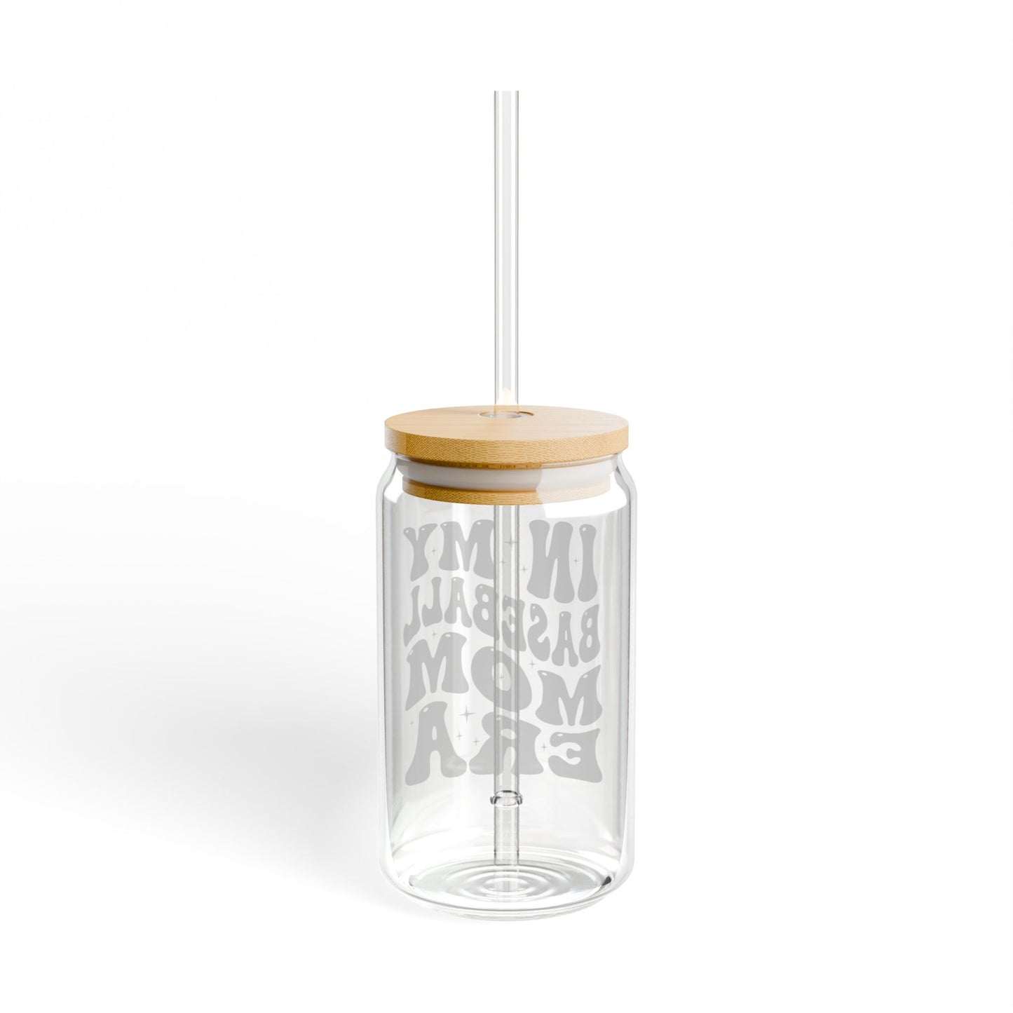 Glassware Sipper Glass - In My Baseball Mom Era - Eco-Friendly