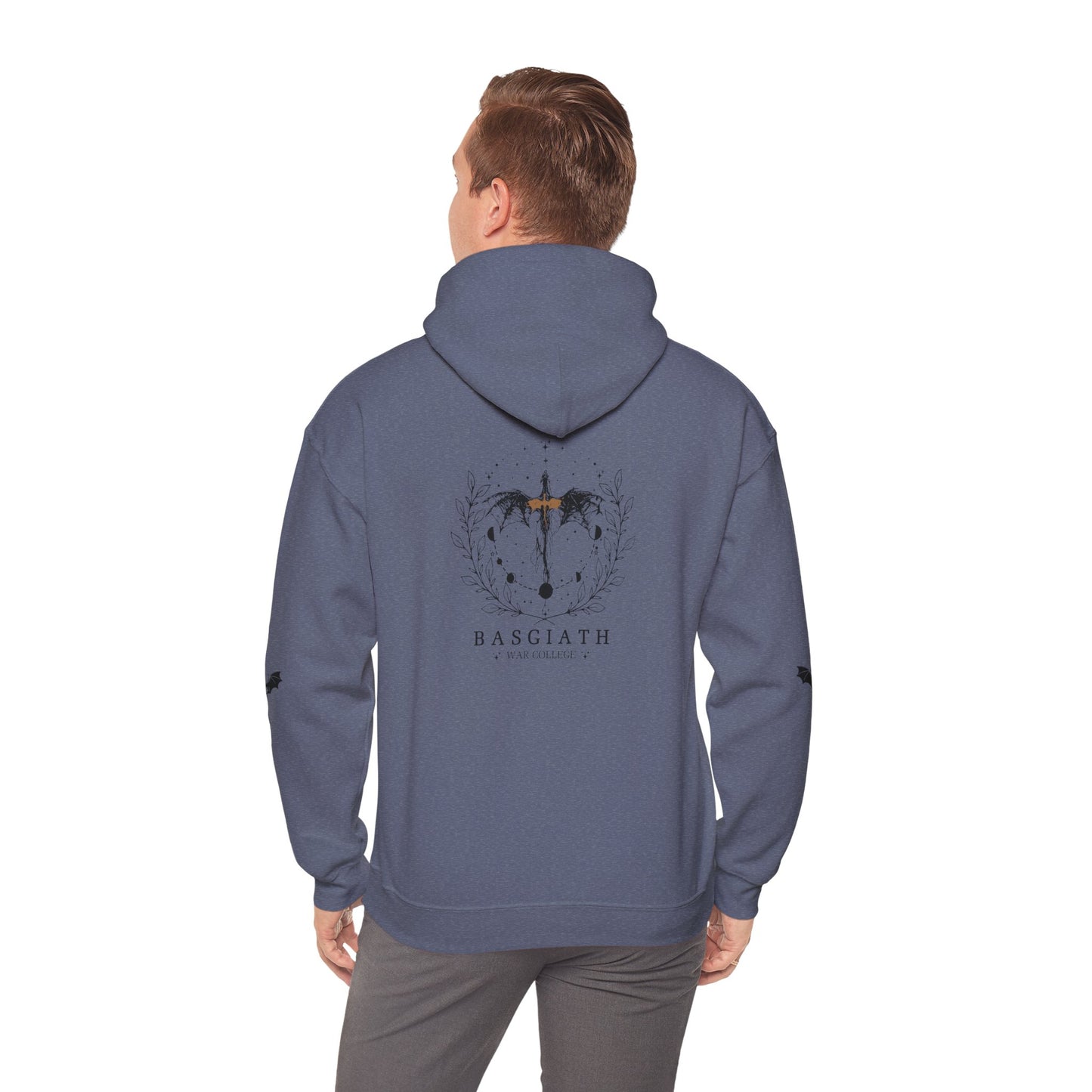 Basgiath War College Hoodie – Fourth Wing | Dragon Rider | Riders Quadrant