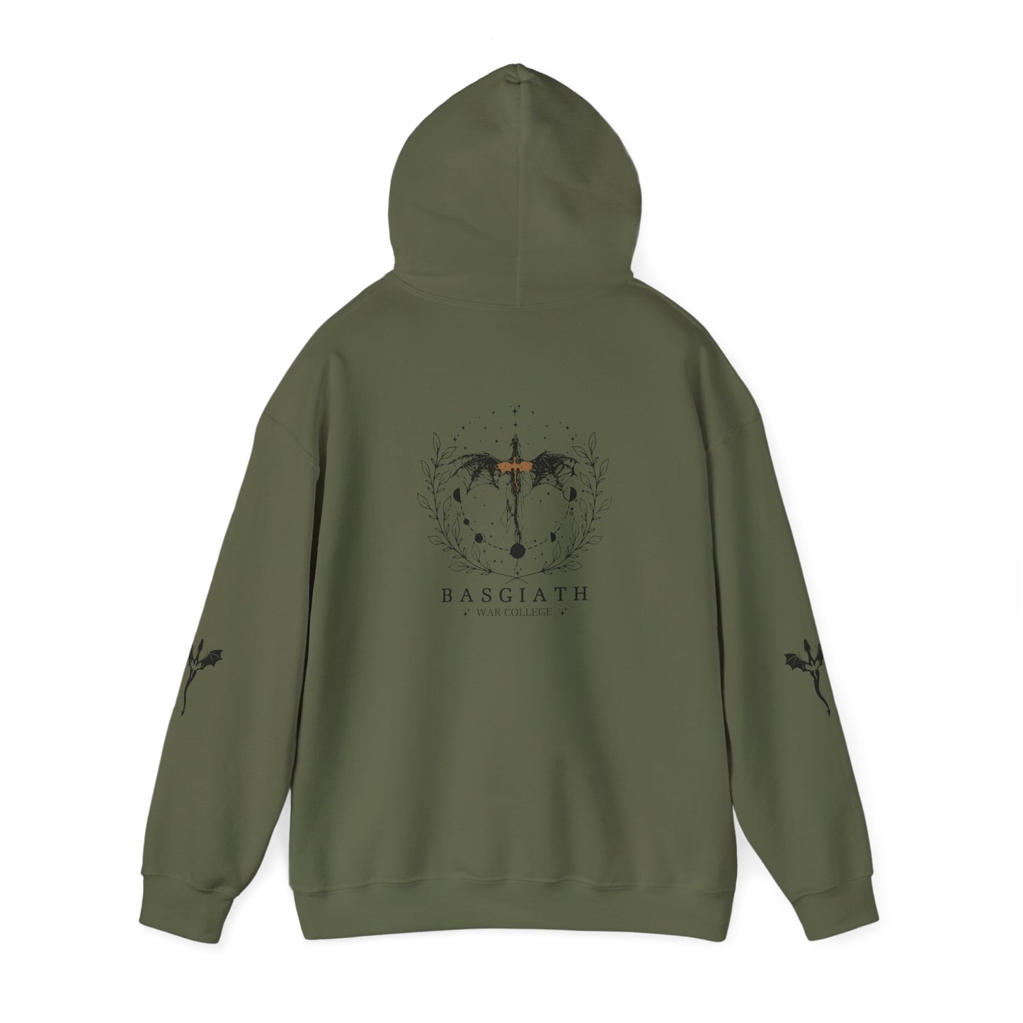 Basgiath War College Hoodie – Fourth Wing | Dragon Rider | Riders Quadrant