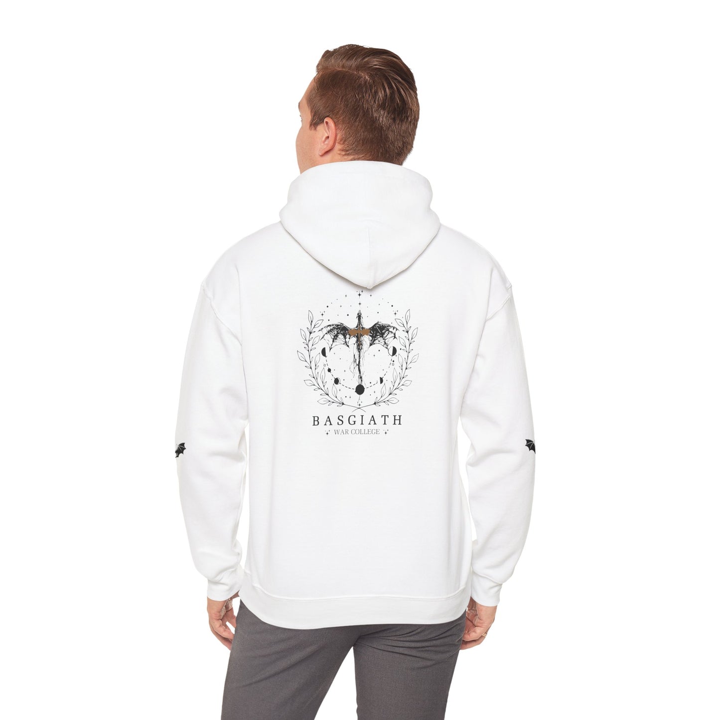 Basgiath War College Hoodie – Fourth Wing | Dragon Rider | Riders Quadrant