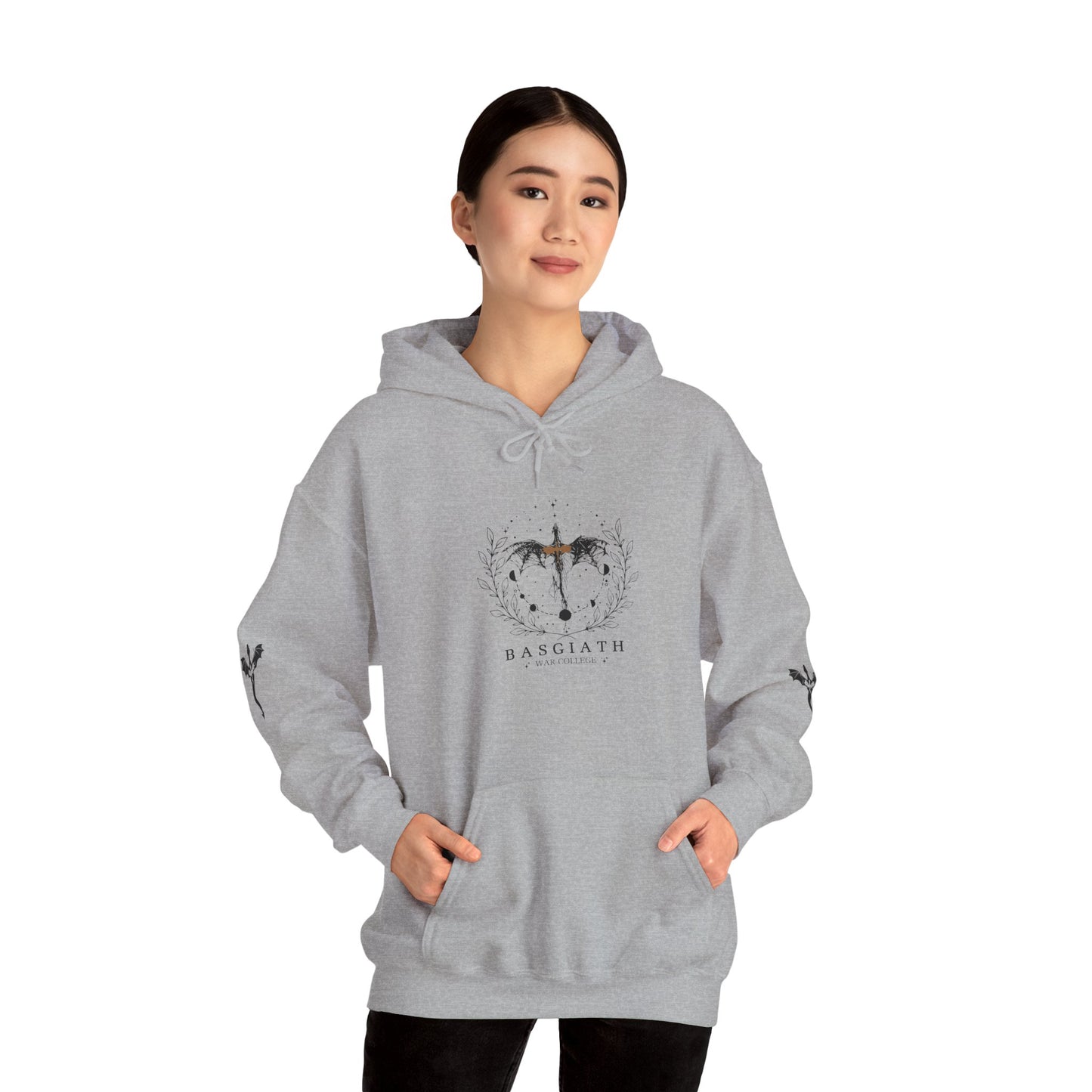 Basgiath War College Hoodie – Fourth Wing | Dragon Rider | Riders Quadrant
