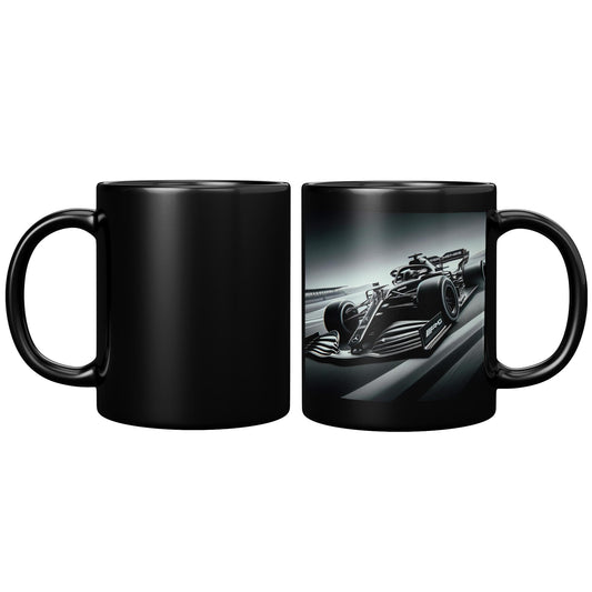 Mercedes AMG Formula 1 (F1) Black Mug